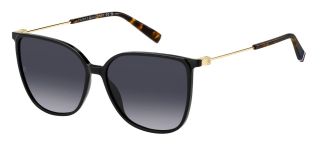 Óculos de sol Tommy Hilfiger TH 2095/S Preto Borboleta - 1