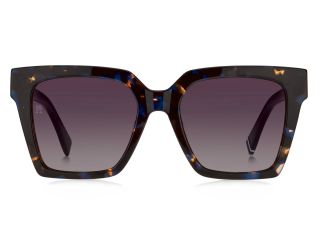 Óculos de sol Tommy Hilfiger TH 2100/S Azul Quadrada - 2