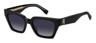 Óculos de sol Tommy Hilfiger TH 2101/S Preto Borboleta - 1