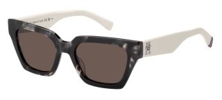 Óculos de sol Tommy Hilfiger TH 2101/S Castanho Borboleta - 1