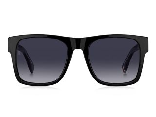 Óculos de sol Tommy Hilfiger TH 2118/S Preto Quadrada - 2