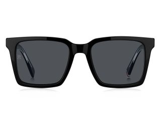 Óculos de sol Tommy Hilfiger TH 2067/S Preto Quadrada - 2