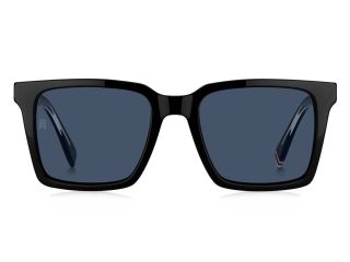 Óculos de sol Tommy Hilfiger TH 2067/S Preto Quadrada - 2