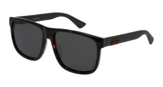 Óculos de sol Gucci GG0010S Castanho Retangular