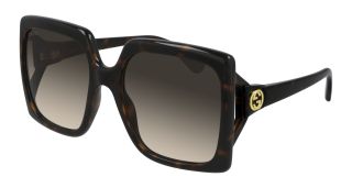 Óculos de sol Gucci GG0876S Castanho Retangular