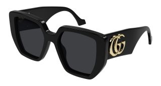 Óculos de sol Gucci GG0956S Preto Retangular