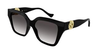 Óculos de sol Gucci GG1023S Preto Retangular