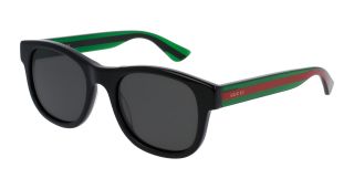Óculos de sol Gucci GG0003SN Preto Retangular