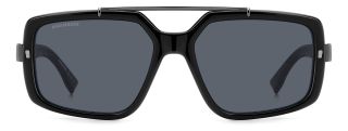Óculos de sol Dsquared2 D2 0120/S Preto Retangular - 2