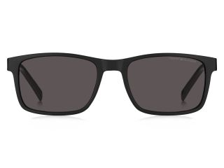 Óculos de sol Tommy Hilfiger TH 2089/S Preto Retangular - 2