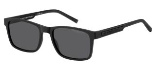 Óculos de sol Tommy Hilfiger TH 2089/S Preto Retangular - 1