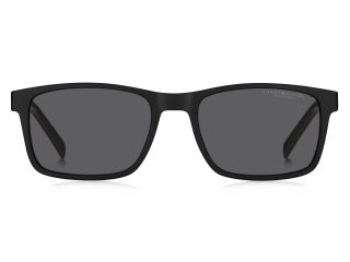 Óculos de sol Tommy Hilfiger TH 2089/S Preto Retangular - 2