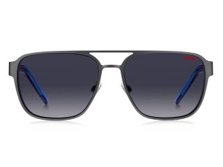 Óculos de sol Hugo HG 1298/S Azul Aviador - 2