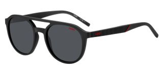 Óculos de sol Hugo HG 1305/S Preto Redonda - 1