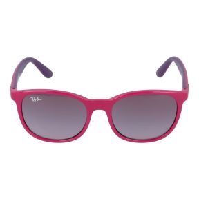 Óculos de sol Ray Ban Junior 0RJ9079S Rosa/Vermelho-Púrpura Quadrada - 2