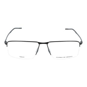 Óculos graduados Porsche Design P8736 Preto Retangular - 2
