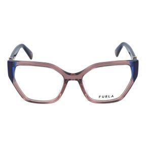 Óculos graduados Furla VFU761V Beige Borboleta - 2