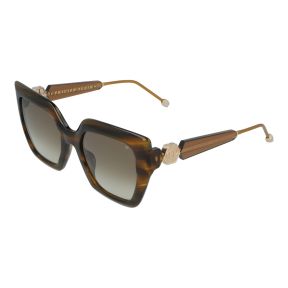 Óculos de sol PHILIPP_PLEIN SPP064S Castanho Quadrada - 1