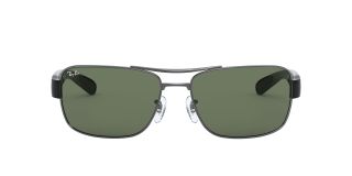 Óculos de sol Ray Ban 0RB3522 Prateados Quadrada - 2