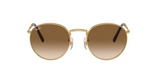 Óculos de sol Ray Ban 0RB3637 NEW ROUND Dourados Redonda - 2