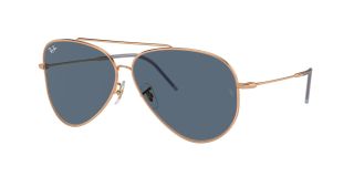 Óculos de sol Ray Ban 0RBR0101S AVIATOR REVERSE Dourados Aviador - 1