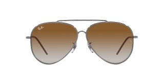 Óculos de sol Ray Ban 0RBR0101S AVIATOR REVERSE Prateados Aviador - 2