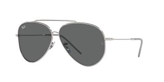 Óculos de sol Ray Ban 0RBR0101S AVIATOR REVERSE Prateados Aviador - 1