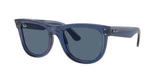 Óculos de sol Ray Ban 0RBR0502S WAYFARER REVERSE Azul Quadrada - 1