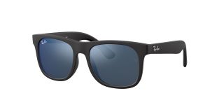 Óculos de sol Ray Ban Junior 0RJ9069S JUNIOR JUSTIN Preto Quadrada - 1