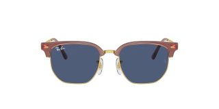 Óculos de sol Ray Ban Junior 0RJ9116S JUNIOR NEW CLUBMASTER Rosa/Vermelho-Púrpura Quadrada - 2