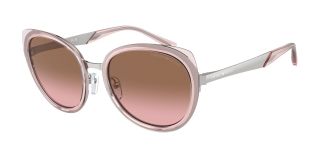 Óculos de sol Emporio Armani 0EA2146 Rosa/Vermelho-Púrpura Redonda - 1