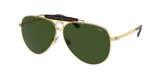 Óculos de sol Polo Ralph Lauren 0PH3149 Dourados Aviador - 1