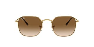 Óculos de sol Ray Ban 0RB3694 JIM Dourados Quadrada - 2