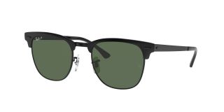 Óculos de sol Ray Ban 0RB3716 CLUBMASTER METAL Preto Quadrada - 1