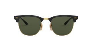 Óculos de sol Ray Ban 0RB3716 CLUBMASTER METAL Preto Quadrada - 2