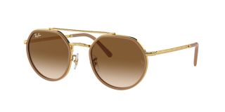 Óculos de sol Ray Ban 0RB3765 Dourados Quadrada - 1