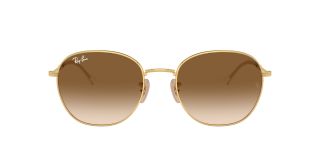 Óculos de sol Ray Ban 0RB3809 Dourados Redonda - 2
