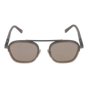 Óculos de sol Ermenegildo Zegna EZ0231 Castanho Quadrada - 2