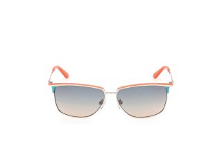 Óculos de sol Guess GU00133 Rosa/Vermelho-Púrpura Retangular - 2
