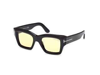 Óculos de sol Tom Ford FT1154 ILIAS Preto Quadrada - 1