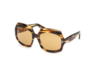 Óculos de sol Tom Ford FT1155 REN Castanho Quadrada - 1
