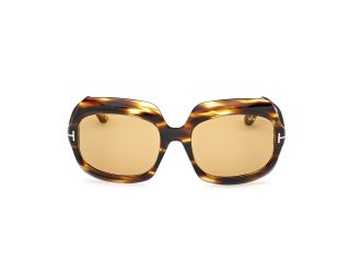 Óculos de sol Tom Ford FT1155 REN Castanho Quadrada - 2