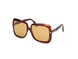 Óculos de sol Tom Ford FT1156 LORELAI Castanho Quadrada - 1