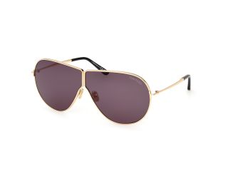 Óculos de sol Tom Ford FT1158 KEATING Dourados Aviador - 1