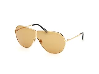 Óculos de sol Tom Ford FT1158 KEATING Dourados Aviador - 1