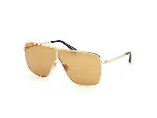 Óculos de sol Tom Ford FT1159 HUXLEY Dourados Aviador - 1