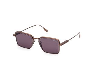 Óculos de sol Ermenegildo Zegna EZ0243 Dourados Retangular - 1