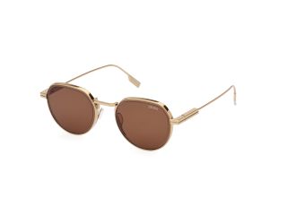 Óculos de sol Ermenegildo Zegna EZ0244 Dourados Redonda - 1