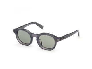 Óculos de sol Ermenegildo Zegna EZ0229 Azul Redonda - 1
