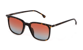 Óculos de sol Lozza SL4320 Castanho Quadrada